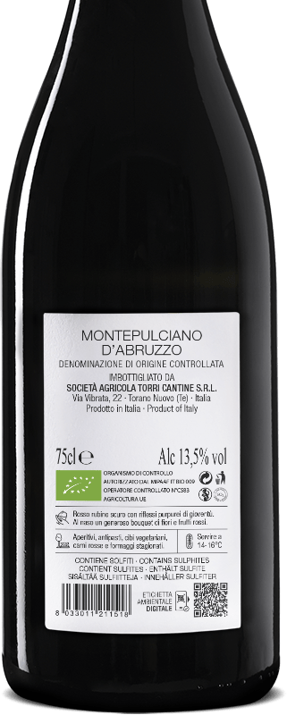 Torri 420 Montepulciano d'Abruzzo DOC 0,75L - immagine 2