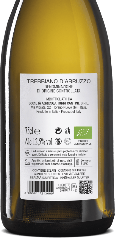 Torri Bakán Trebbiano D'Abruzzo DOC 0,75L - immagine 2