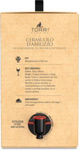 Alternative view of 5L Bag in Box Cerasuolo D'Abruzzo DOC