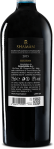 Alternative view of Rosarubra Shamàn Montepulciano DOC Riserva 0,75L