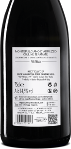 Alternative view of Torri Turan Montepulciano D'Abruzzo DOCG Riserva 0,75L