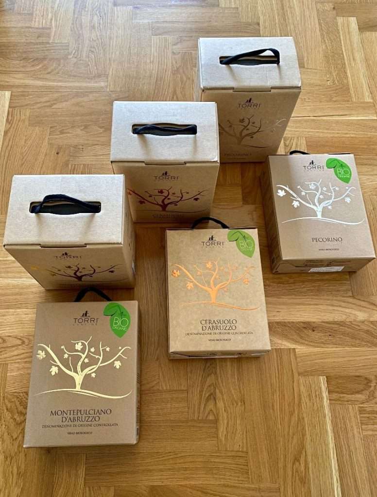 bag in box torri cantine