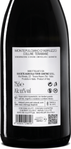 Alternative view of Torri Turàn Montepulciano D'Abruzzo DOCG 0,75L
