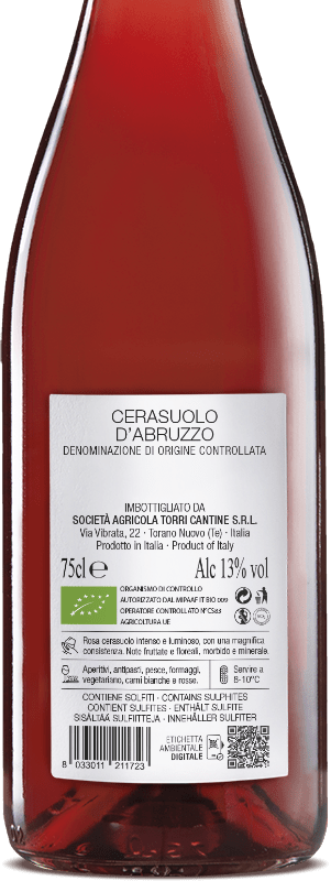 Ca'Natura Cerasuolo d'Abruzzo DOC Biologico - immagine 2
