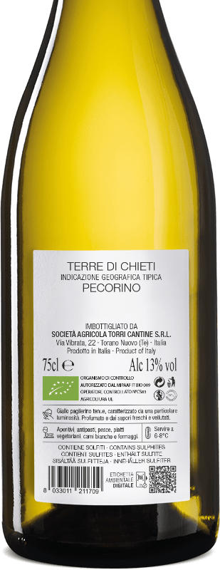 Ca'Natura Pecorino IGT Terre di Chieti Biologico - immagine 2